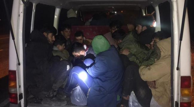 Muradiye'de 19 düzensiz göçmen yakalandı