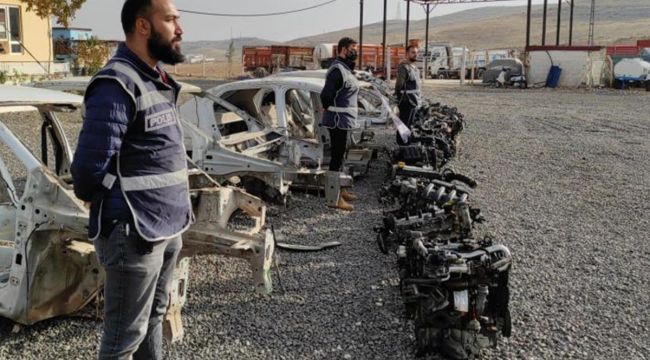 Şanlıurfa'da 2 milyonluk change araç operasyonuna 5 tutuklama