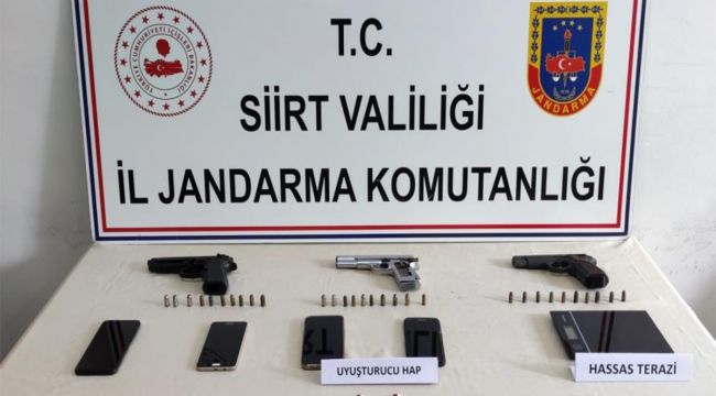 Siirt'te uyuşturucu operasyonu