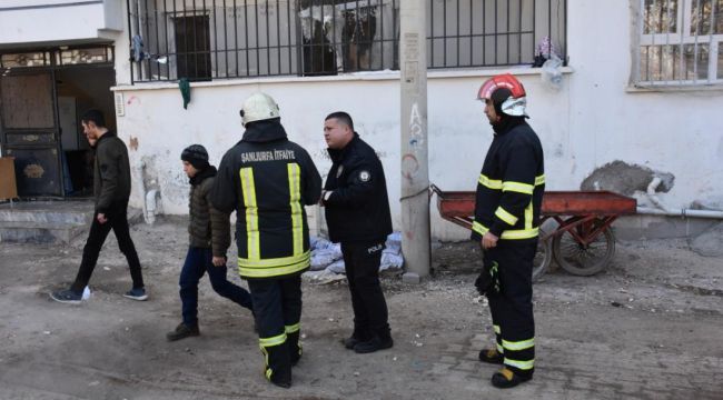 Siverek'te mutfak tüpü patladı