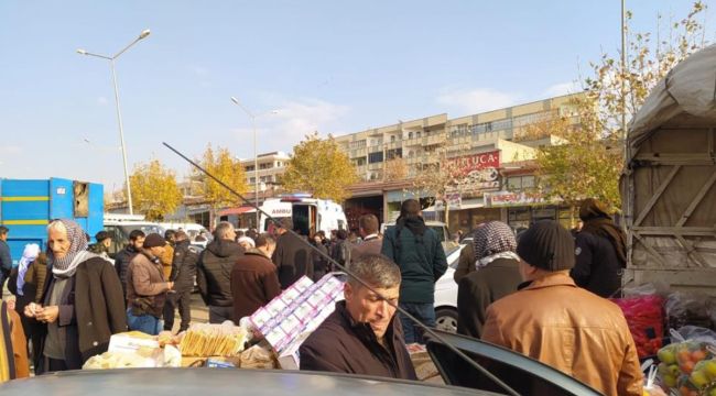 Siverek'te taşlı sopalı kavga