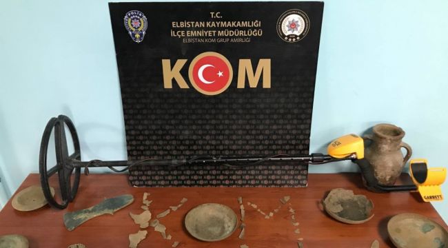 Sosyal medyadan tarihi eser paylaşımı yapınca yakalandı