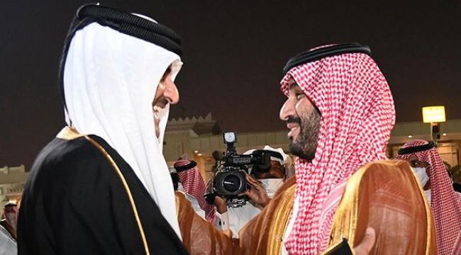 Suudi Arabistan Veliaht Prensi Selman, Körfez krizinden sonra ilk kez Katar'da