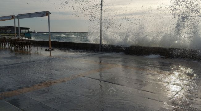 Tekirdağ'da şiddetli lodos