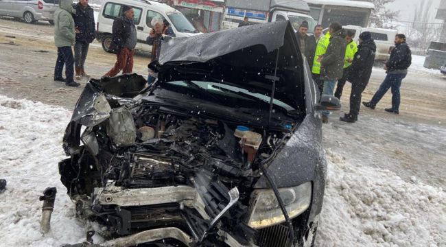 Ağrı'da trafik kazası
