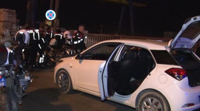 Alkollü sürücü kaçtı, polis kovaladı