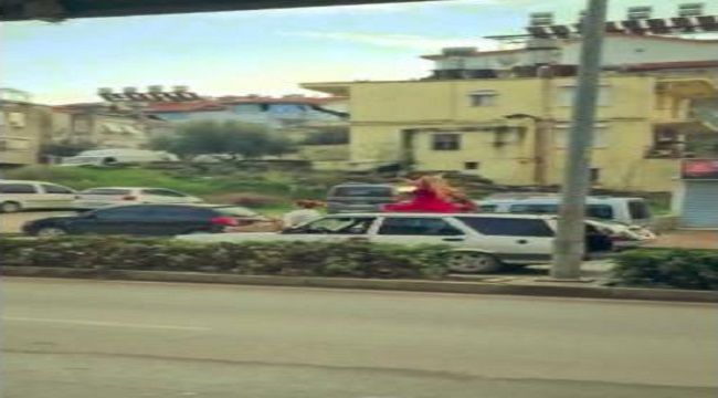 Antalya'da konvoy terörü "pes" dedirtti