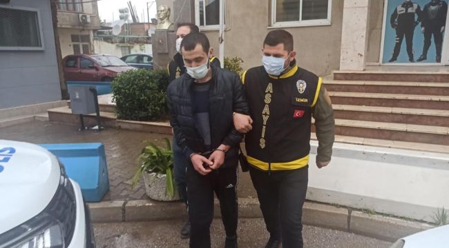 ARANAN HIRSIZ POLİSTEN KAÇAMADI