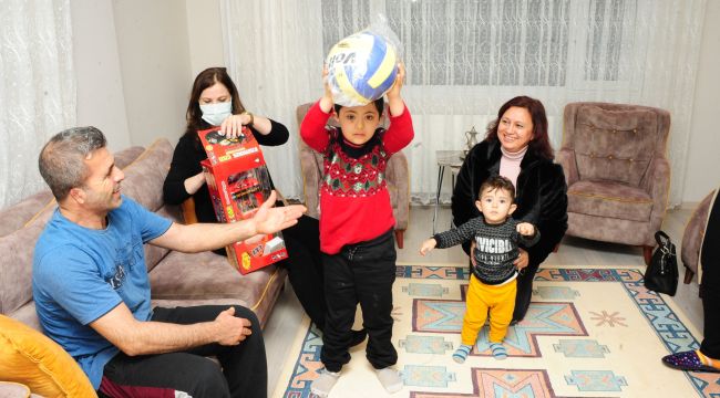 BAŞKAN ÇALKAYA 2022'YE HEMŞEHRİLERİYLE GİRDİ
