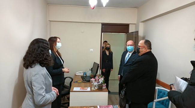 BERGAMA'DA ADLİ GÖRÜŞME ODALARI AÇILDI