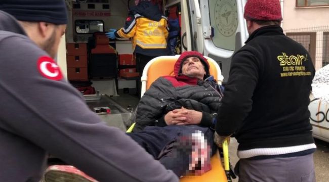 Bursa'da yaşlı adam pompalıyla dizinden vuruldu
