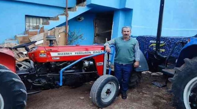 Devrilen traktörün sürücüsü hayatını kaybetti