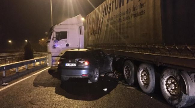 Elazığ'da buzlanma kazaları da beraberinde getirdi
