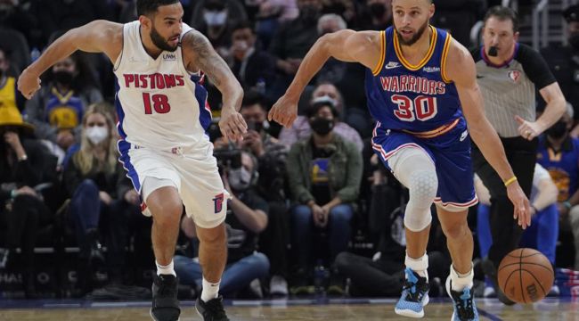 Golden State Warriors, Detroit'i mağlup etti
