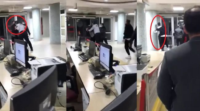 Hasta yakınıyla özel güvenlik görevlisi birbirine girdi