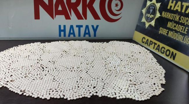 Hatay'da uyuşturucu operasyonu