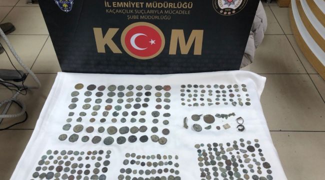 İstanbul'da 762 tarihi eser ele geçirildi