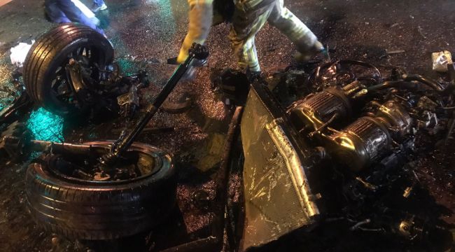 İstanbul'da feci kaza
