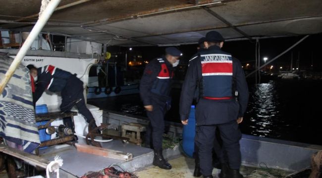İZMİR JANDARMASINDAN UYUŞTURUCUYA DARBE