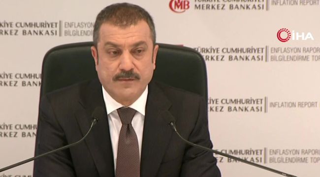 MB Başkanı Şahap Kavcıoğlu: 2022 yıl sonu enflasyon tahmini %23,2