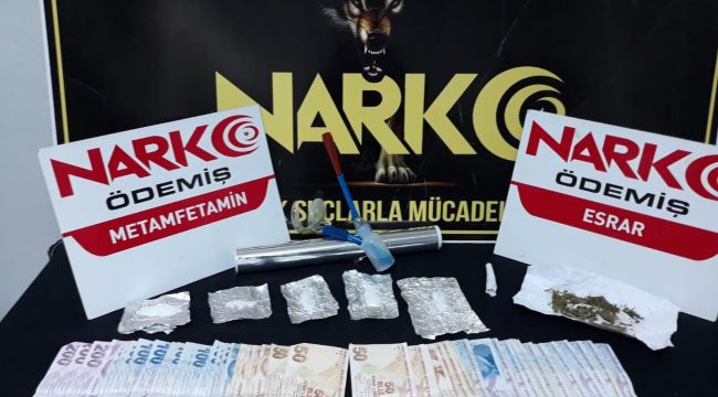 ÖDEMİŞ'TE UYUŞTURUCU OPERASYONU