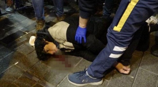 Taksim'de yılbaşı eğlencesi kavga ile bitti