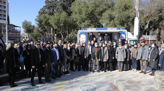 AK Parti İzmir tam kadro Tire'de: Tarımda mümkünü gerçek kıldık