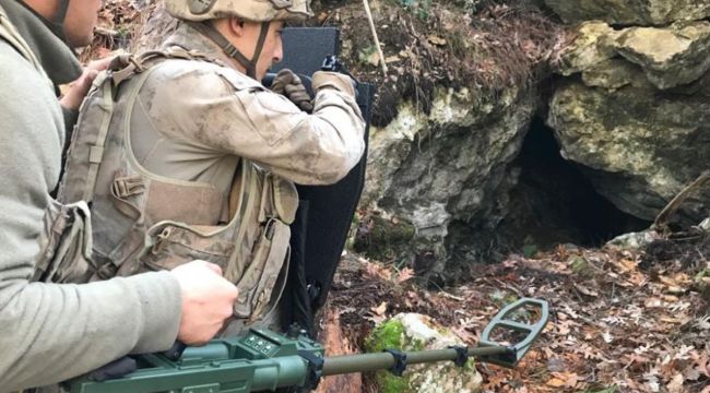 Amanoslar'da terör örgütüne ait yaşam malzemeleri ele geçirildi