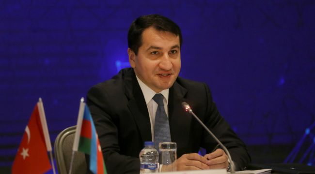 Azerbaycan Cumhurbaşkanı Yardımcısı Hacıyev: Ukrayna çevresindeki olaylar endişe verici