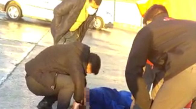 Büyükçekmece'de araç muayene istasyonunda feci kaza