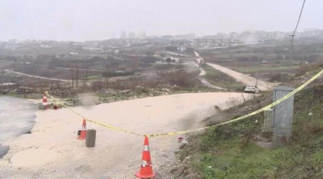 Büyükçekmece'de boş arazide gerçekleştirilen aramalarda ceset bulundu