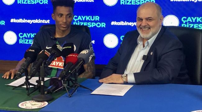 Çaykur Rizespor, Gedson Fernandes ile sözleşme imzaladı