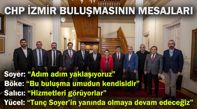 CHP İzmir dayanışma yemeğinden iktidar mesajı çıktı