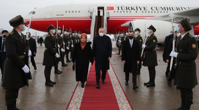 Cumhurbaşkanı Erdoğan Ukrayna'da