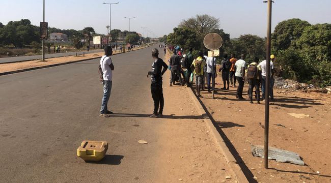 Gine Bissau'da Cumhurbaşkanlığı sarayı etrafında silah sesleri