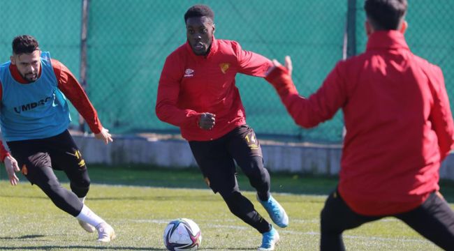 Göztepe'de Hatayspor maçı hazırlıkları başladı