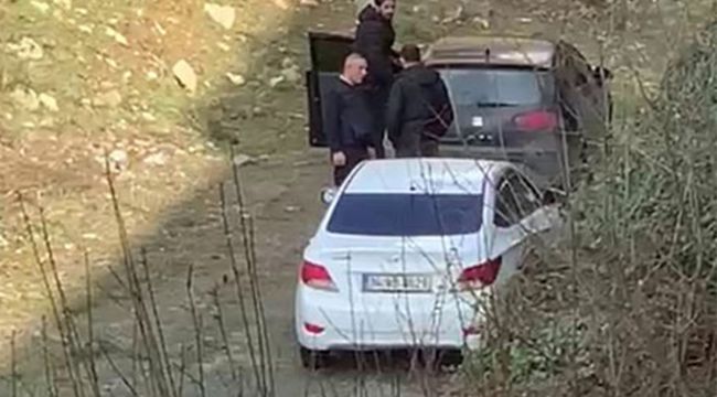 İstanbul'da korsan taksici çıkmaz sokağa girince yakalandı