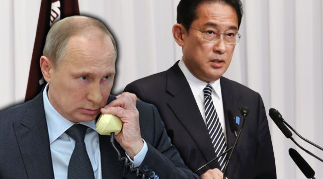 Japonya Başbakanı Kishida ve Rusya Devlet Başkanı Putin telefonda görüştü