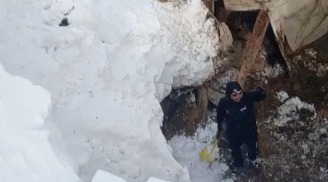 Kahramanmaraş'ta çığ bölgesindeki 36 kişi tahliye edildi