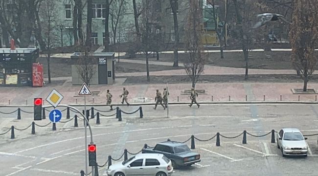Kiev sokakları siren sesleri ile inliyor