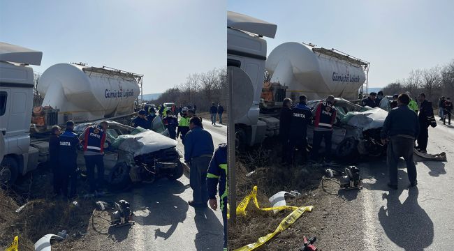 Kırklareli'nde korkunç kaza