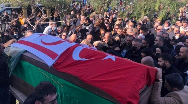 KKTC'de öldürülen Falyalı son yolculuğuna uğurlandı