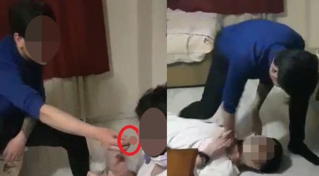 Rehin aldıkları 2 gencin ağzına silah dayayıp kadın elbisesi giydiren çeteye operasyon