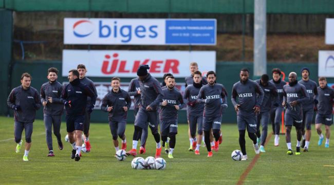 Trabzonspor'da, sürpriz gole yer yok