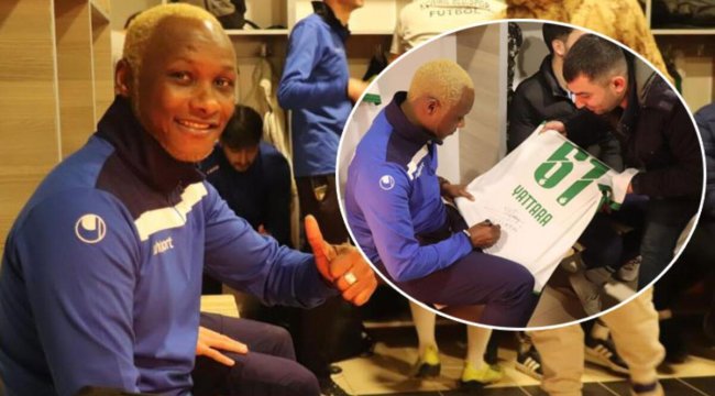 Trabzonspor&#039;un eski yıldızı Yattara futbola geri döndü