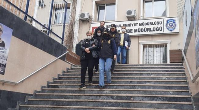 Yabancı uyruklu kadının çantasını çalan hırsızlar yakalandı