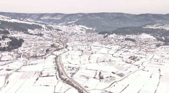 Yaylabayır kırsalında kar bereketi