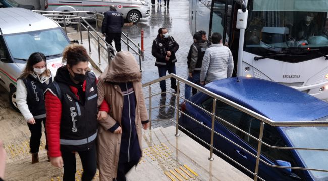 Zonguldak'ta 6 FETÖ şüphelisi adliyede