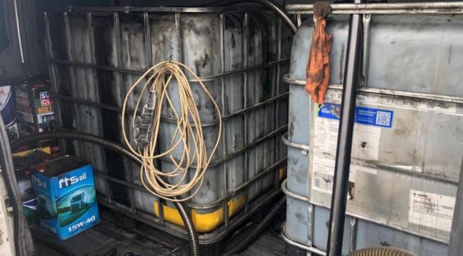 Adana'da 3 bin 700 litre kaçak akaryakıt ele geçirildi