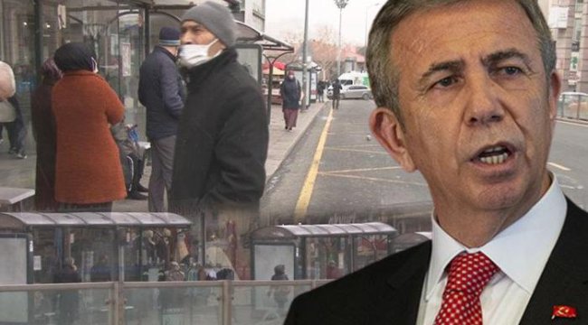 Ankara'da özel halk otobüsü ve minibüsçü esnafı kontak kapattı